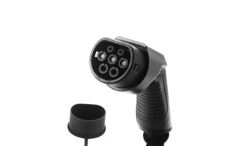 SPARK Black — Schuko / CEE til type 1 / 2 — justerbar ladekabel 6/10/16A — 1-fas — 3,6 kW
